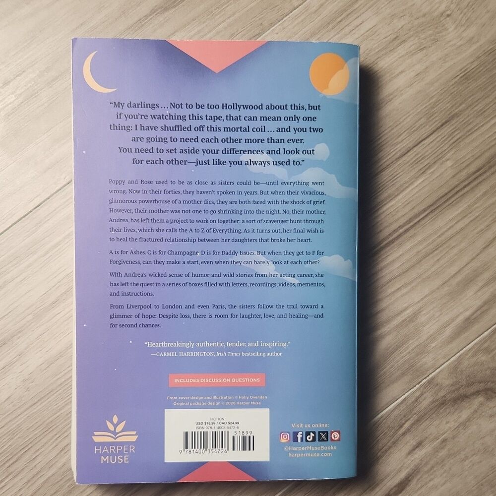 The A to Z of Everything Debbie Johnson PB 2026 Fiction Very Good Copy - Picture 4 of 6